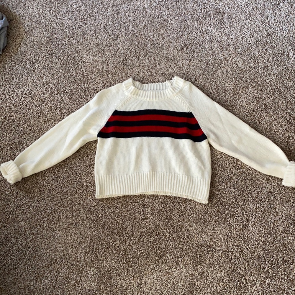 knit LA hearts pacsun cropped sweater